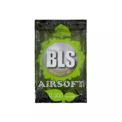 BLS 0.30g airsoft BB's – high-precision BB’s voor buitenspelers, compatibel met alle aandrijvingen, 1kg.