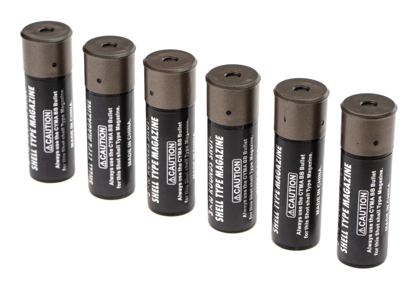 Cyma Shotgun Shells 6-pack - Black