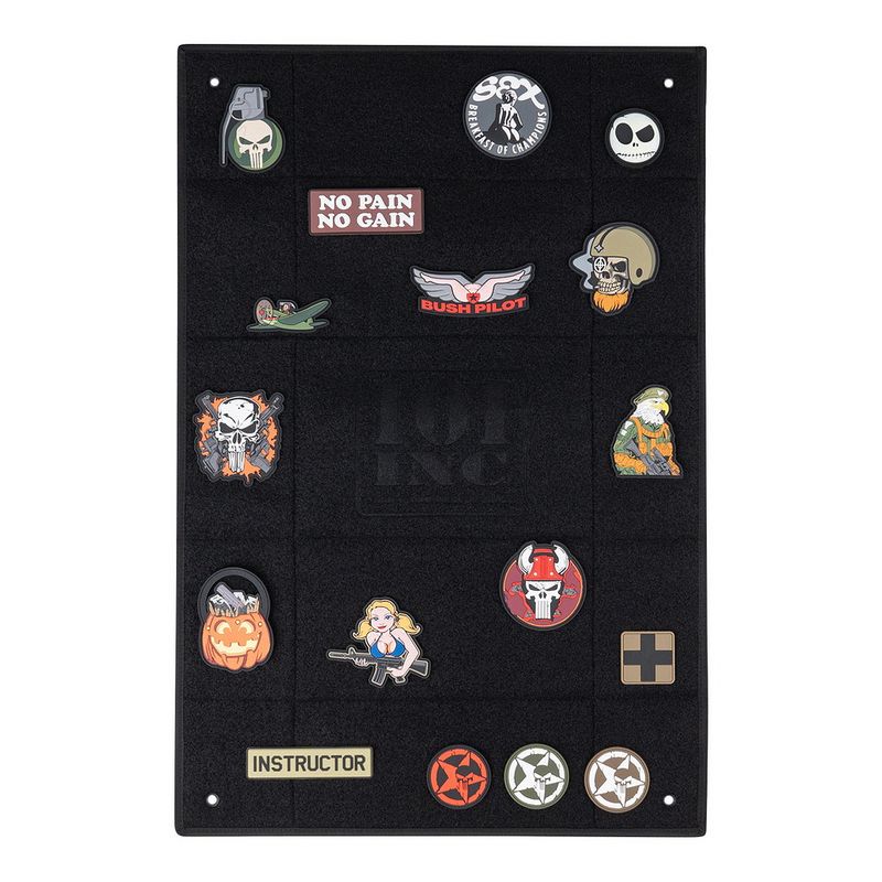 Kleine Patch Wall 50x75cm - Black
