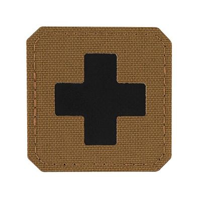 M-Tac patch Medic Cross Laser Cut - Coyote/Black