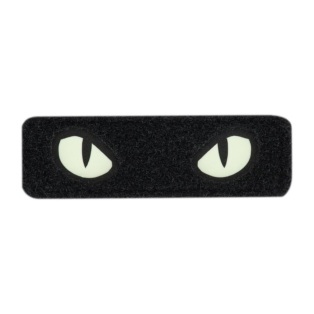 M-Tac Cat Eyes Patch Laser Cut Glow in the Dark Type 1 – Zwart/Wit