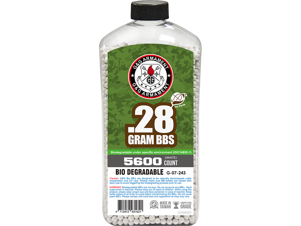 G&amp;G 0.28 Bio Precision - 5600 BB's