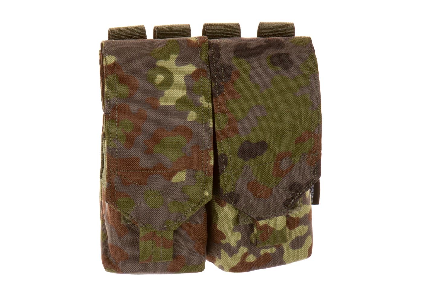 Invader Gear 5.56 2x Double Mag Pouch - Flecktarn
