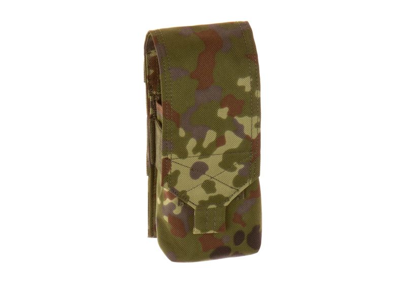 Invader Gear 5.56 1x Double Mag Pouch - Flecktarn