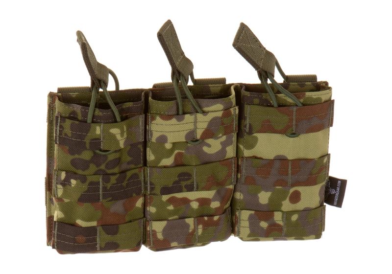 Invader Gear 5.56 Triple Direct Action Mag Pouch - Flecktarn