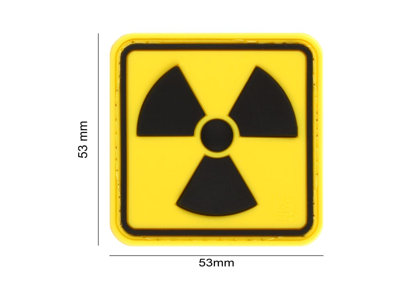 JTG Radioactive Rubber Patch