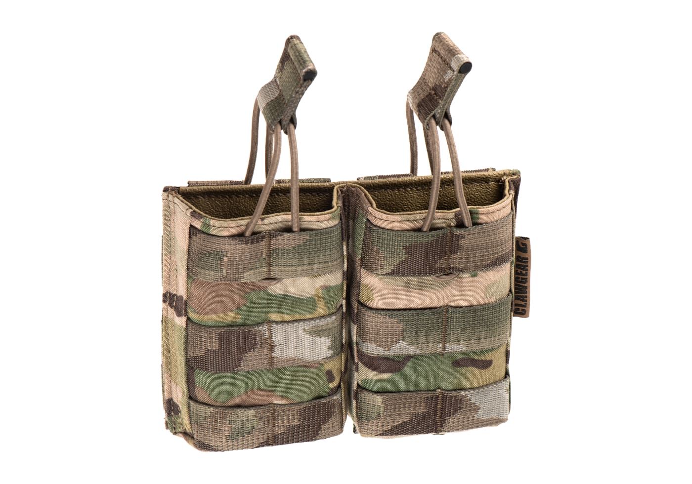 Clawgear 5.56mm Open Double Mag Pouch Core - Multicam