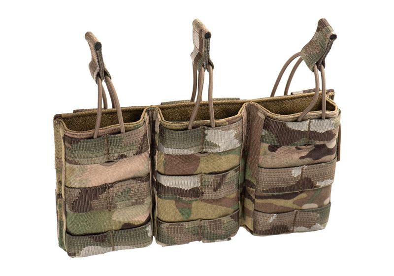 Clawgear 5.56mm Open Triple Mag Pouch Core - Multicam