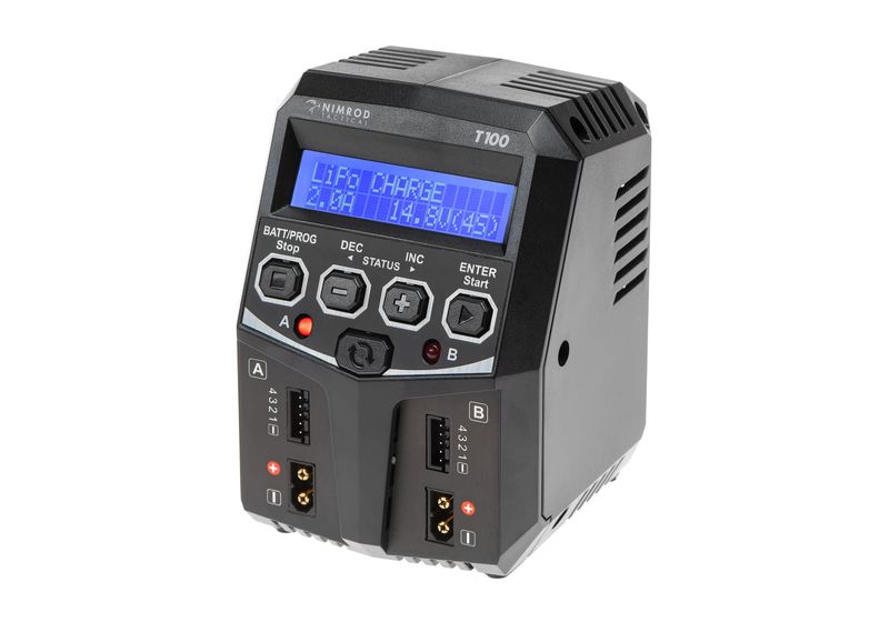 T100 Multi-Chemistry Dual Charger