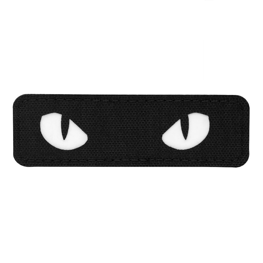 M-Tac Cat Eyes Patch Laser Cut Glow in the Dark Type 2 – Zwart/Wit