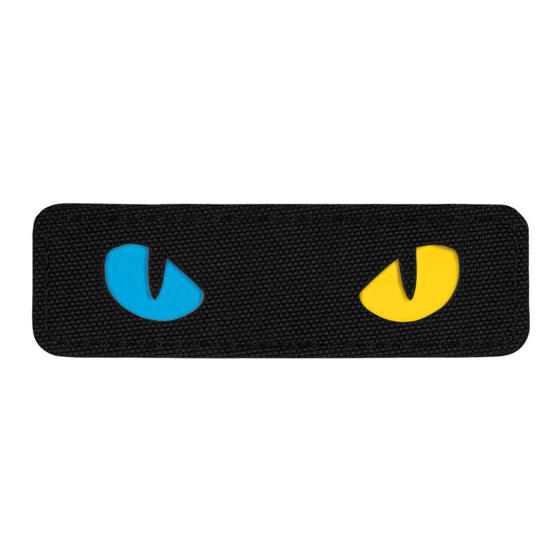 M-Tac Cat Eyes Patch Laser Cut Glow in the Dark Type 1 – Geel/Blauw