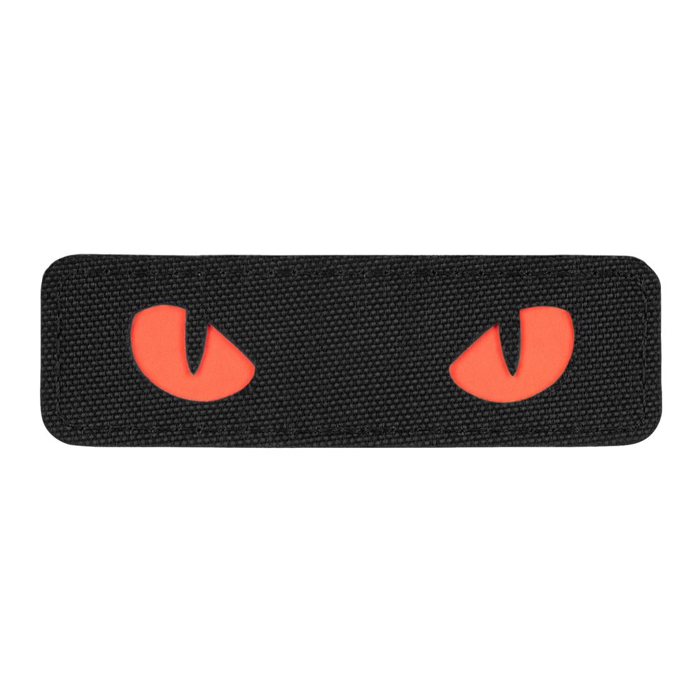 M-Tac Cat Eyes Patch Laser Cut Glow in the Dark Type 2 – Zwart/Rood