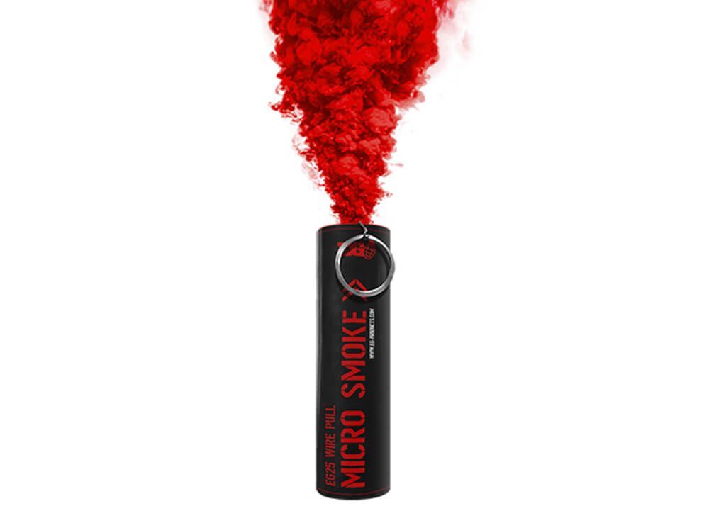 Enola Gaye EG25 Smoke Grenade - Red - 30s