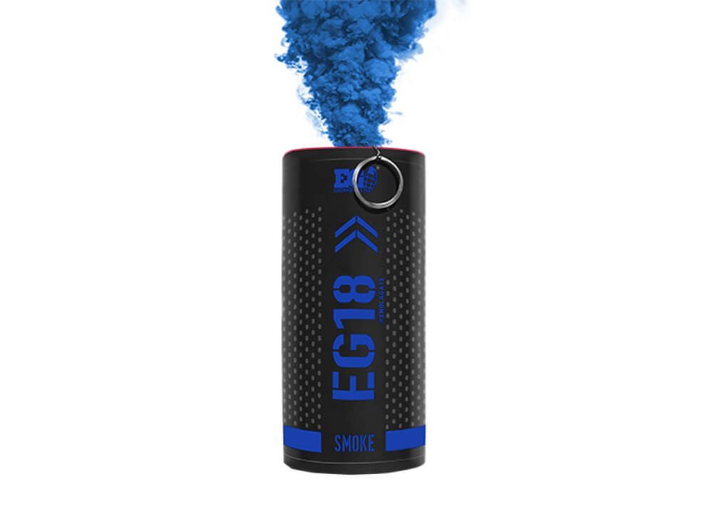 Enola Gaye EG18 Smoke Grenade - Blue - 90s