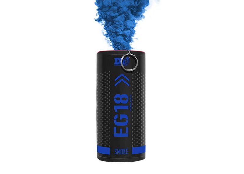 Enola Gaye EG18 Smoke Grenade - Blue - 90s