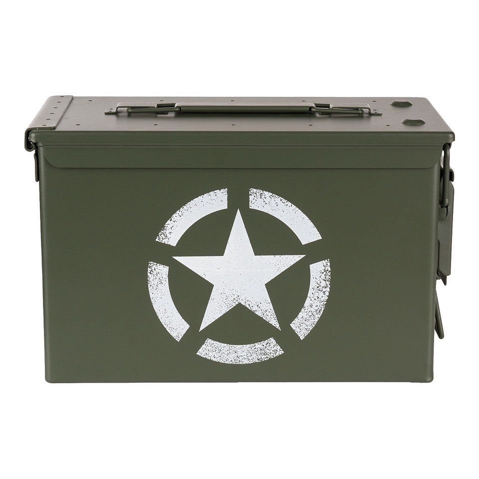 Munitiekist 50 Cal. - US Army Star