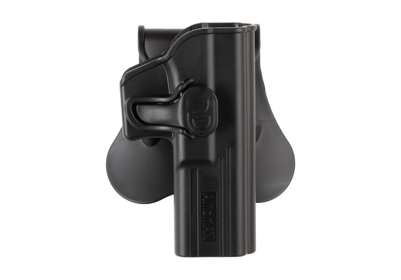Amomax Paddle Holster for Glock 17 / KWA ATP / APS ACP, Kleur: Zwart