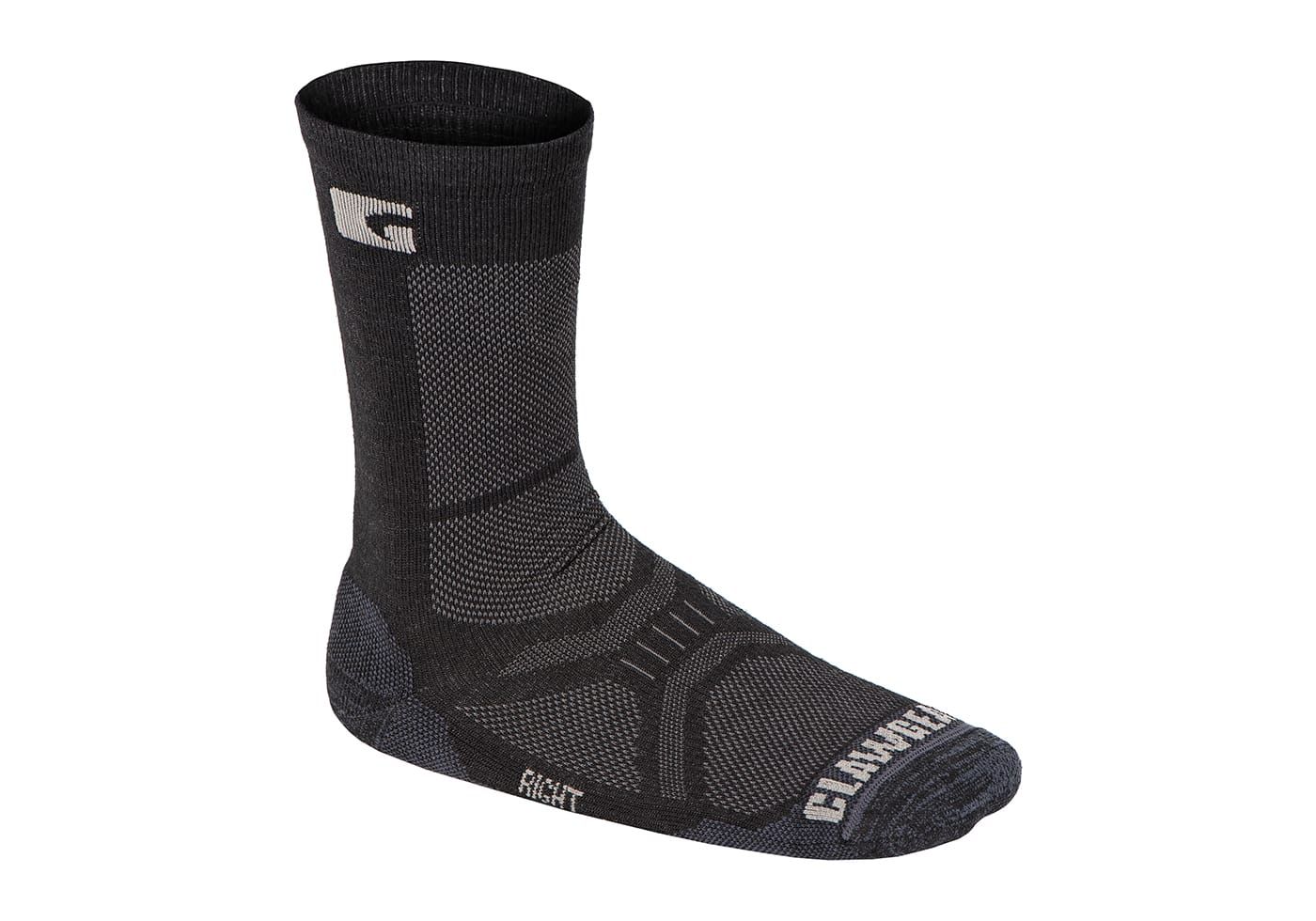 Clawgear Merino Crew Socks - Black