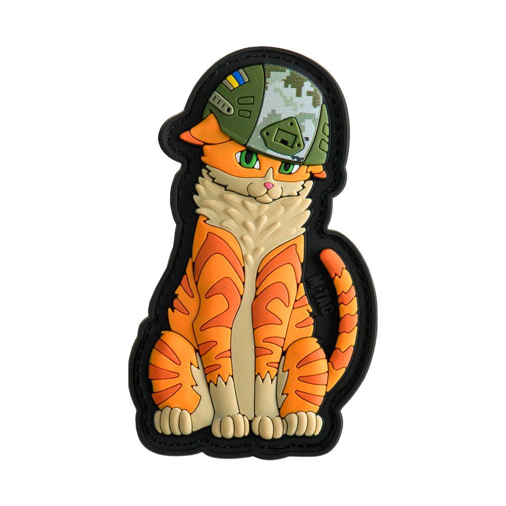 M-Tac Orange Cat PVC Patch MM14 Cover