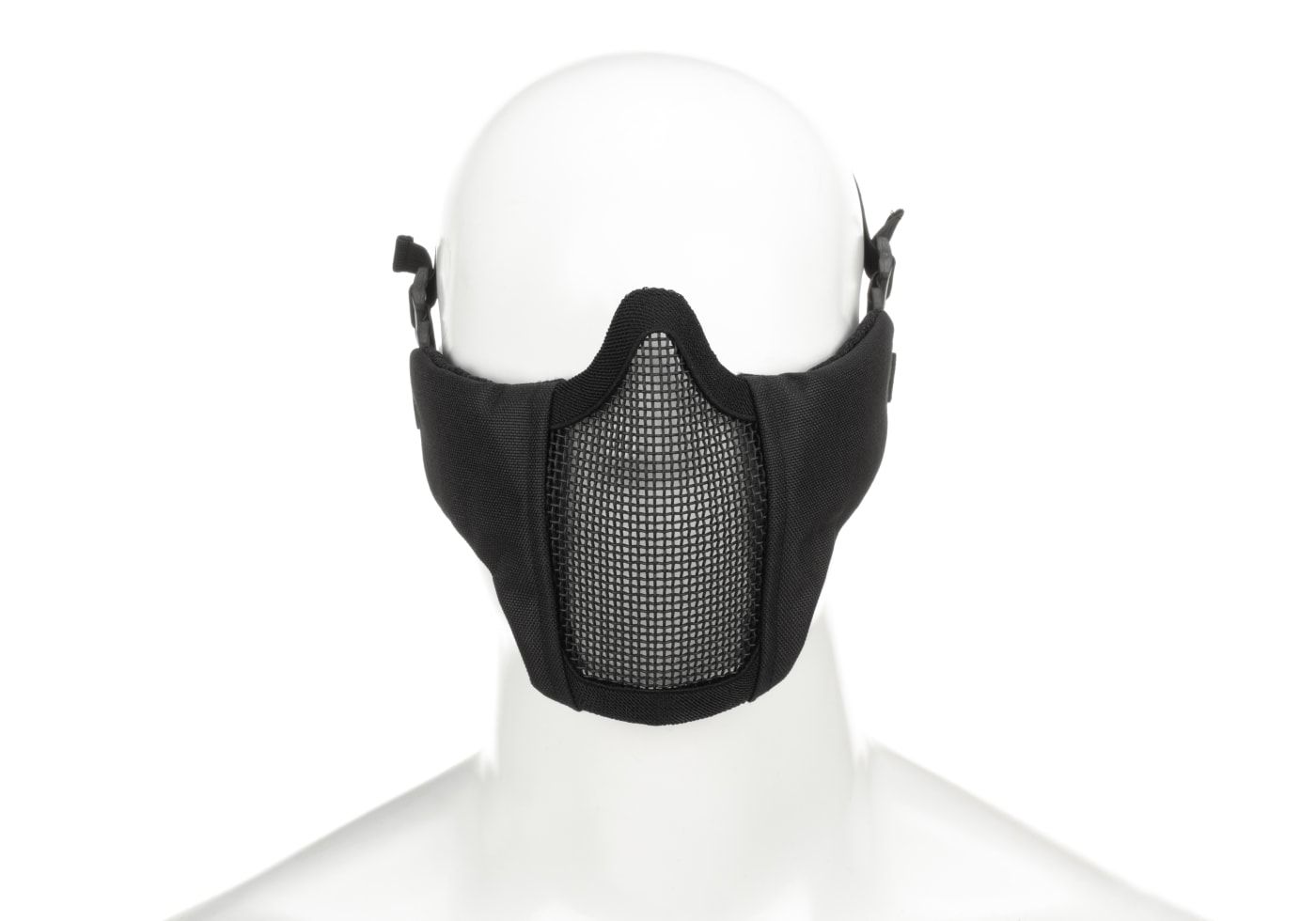 Invader Gear Mk.II Steel Half Face Mask, Kleur: Zwart