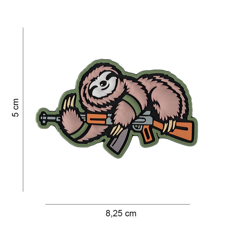​101 INC Armed Sloth 3D PVC Patch