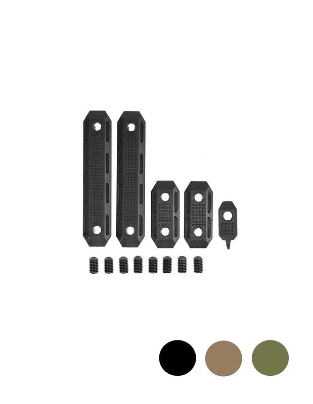 PTS EP Series M-LOK Rail Cover Set