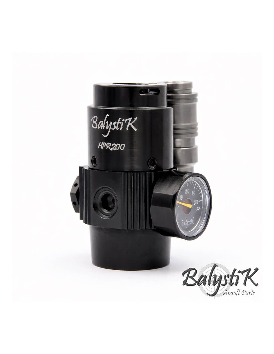 ​Balystik HPR200 HPA Regulator EU, Kleur: Zwart