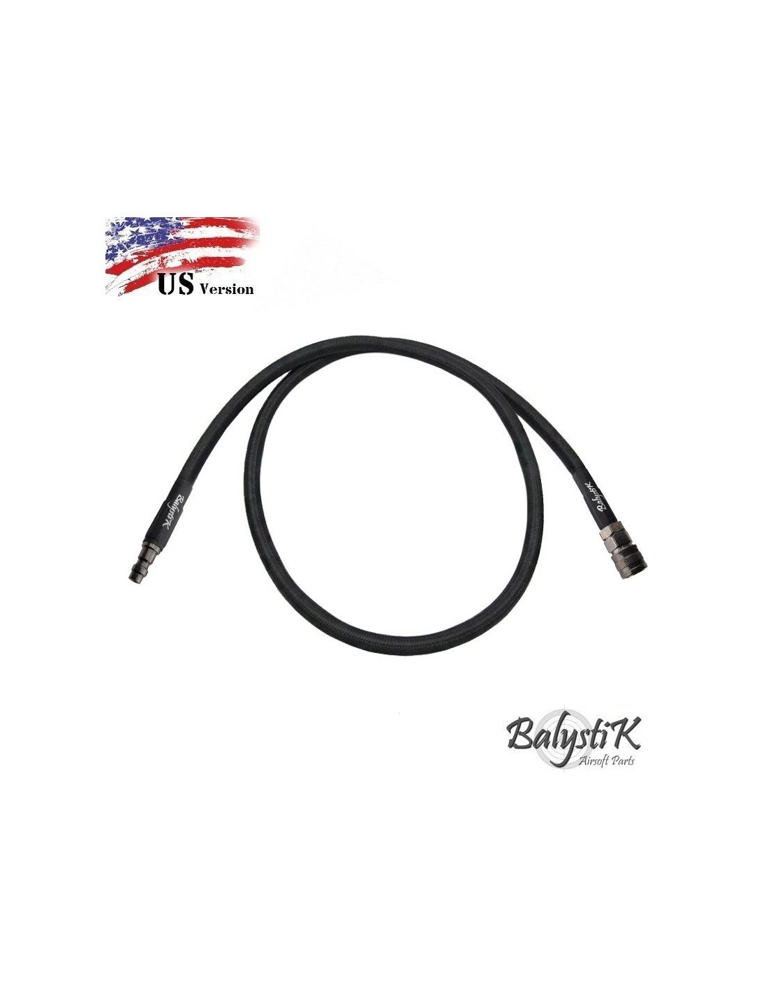 Balystik Premium HPA Braided Line US, Kleur: Zwart