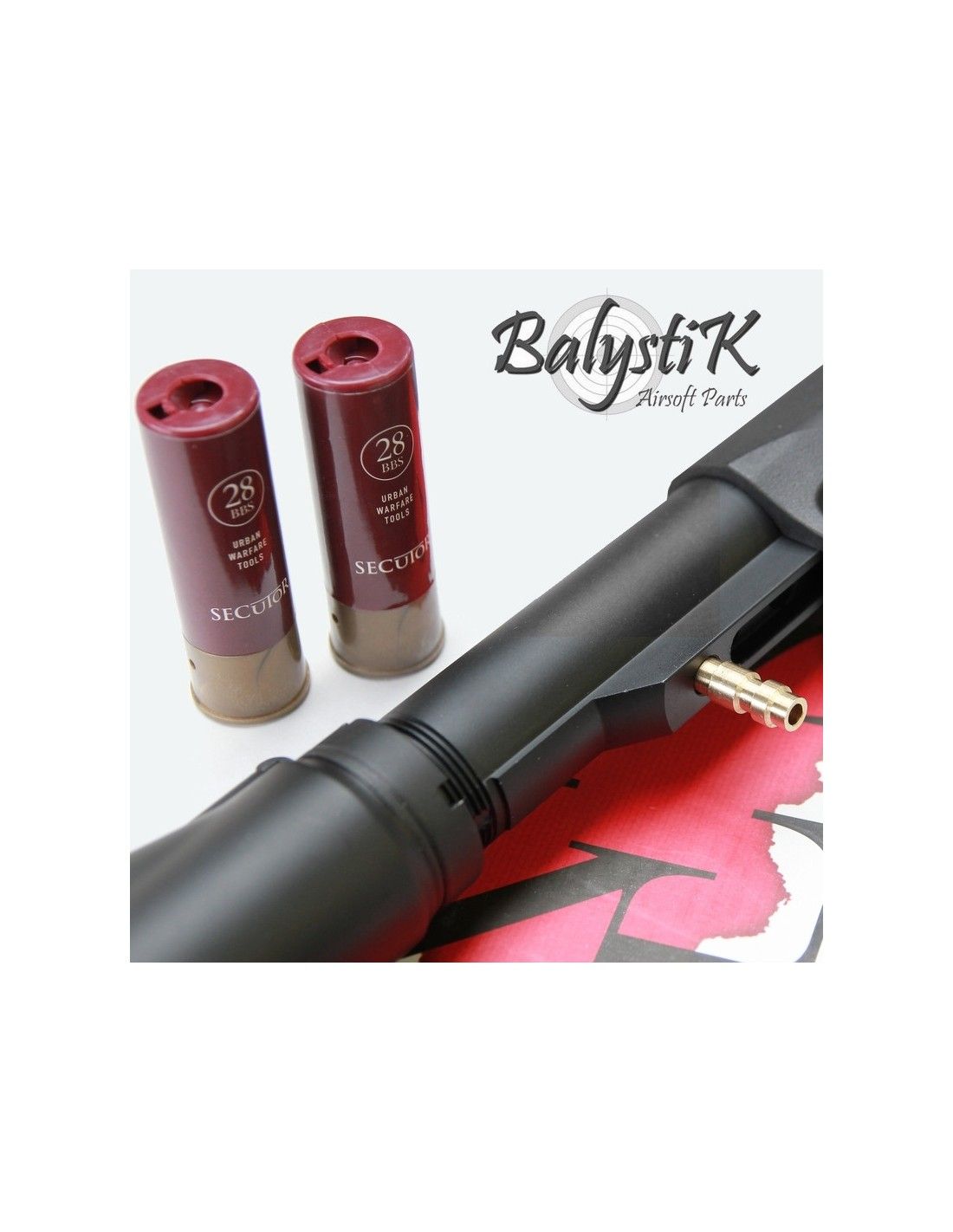 Balystik HPA Male Connector voor Secutor / Golden Eagle Shotgun - EU / US