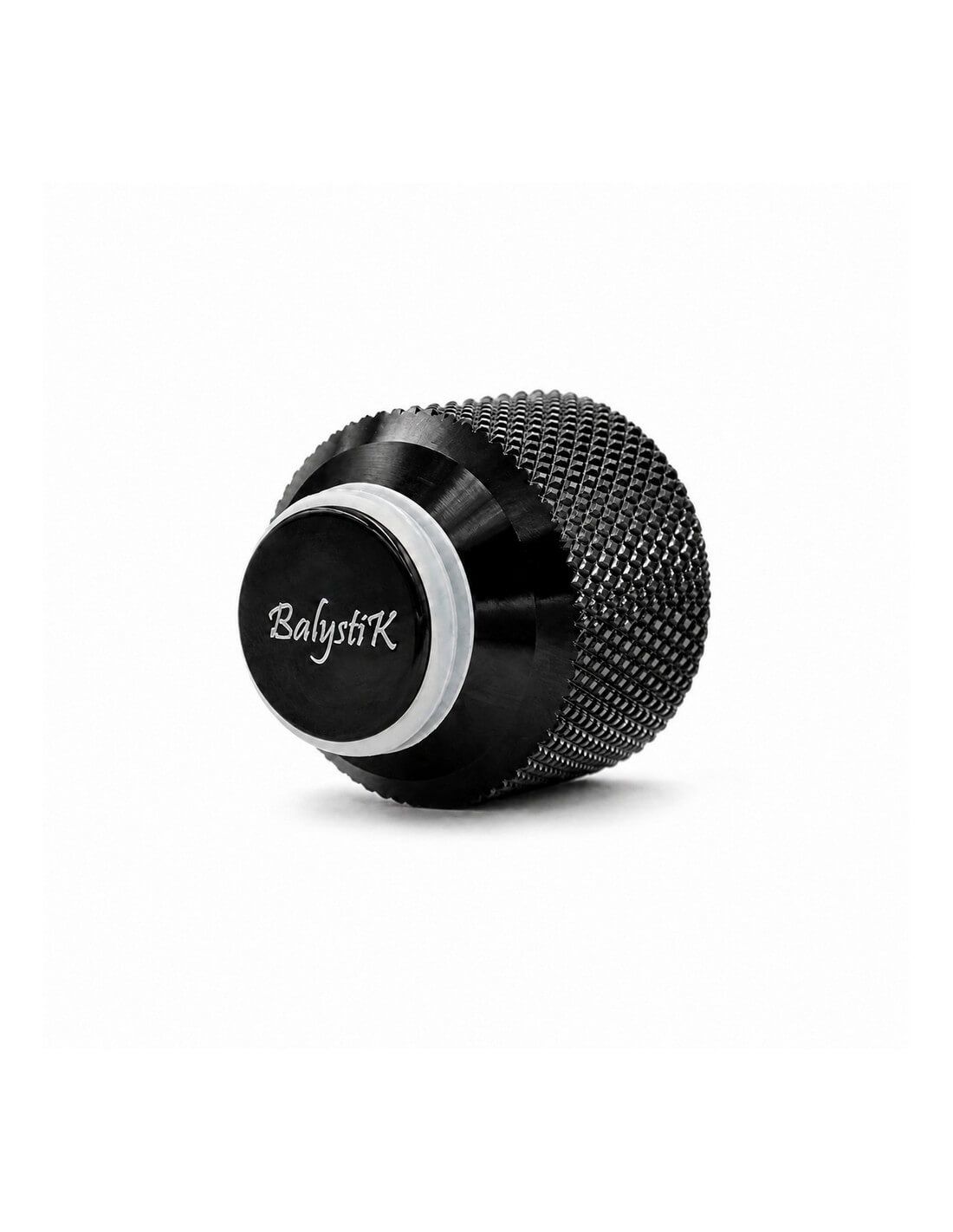 Balystik CNC Aluminium Tank Cap voor HPA Tank met O-ringen, Kleur: Zwart