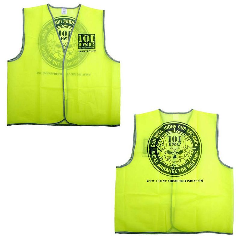 ​101 INC. Safety Vest Reflecterend