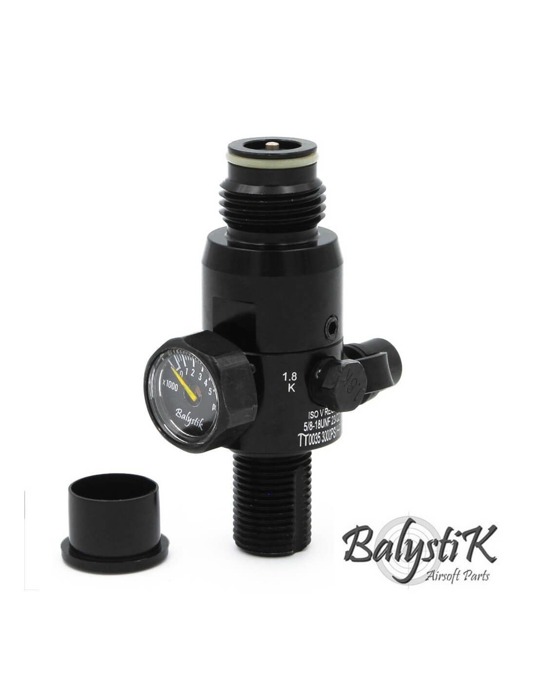 Balystik HP Preset Regulator voor 3000 PSI HPA-tank