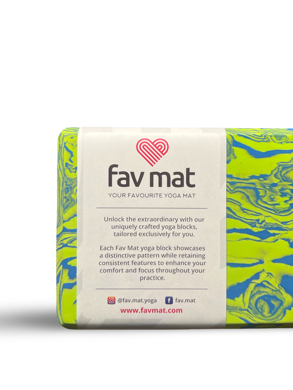 Premium Foam Yoga Block - Emerald