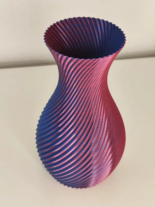 3D-gedruckte Twist-Vase