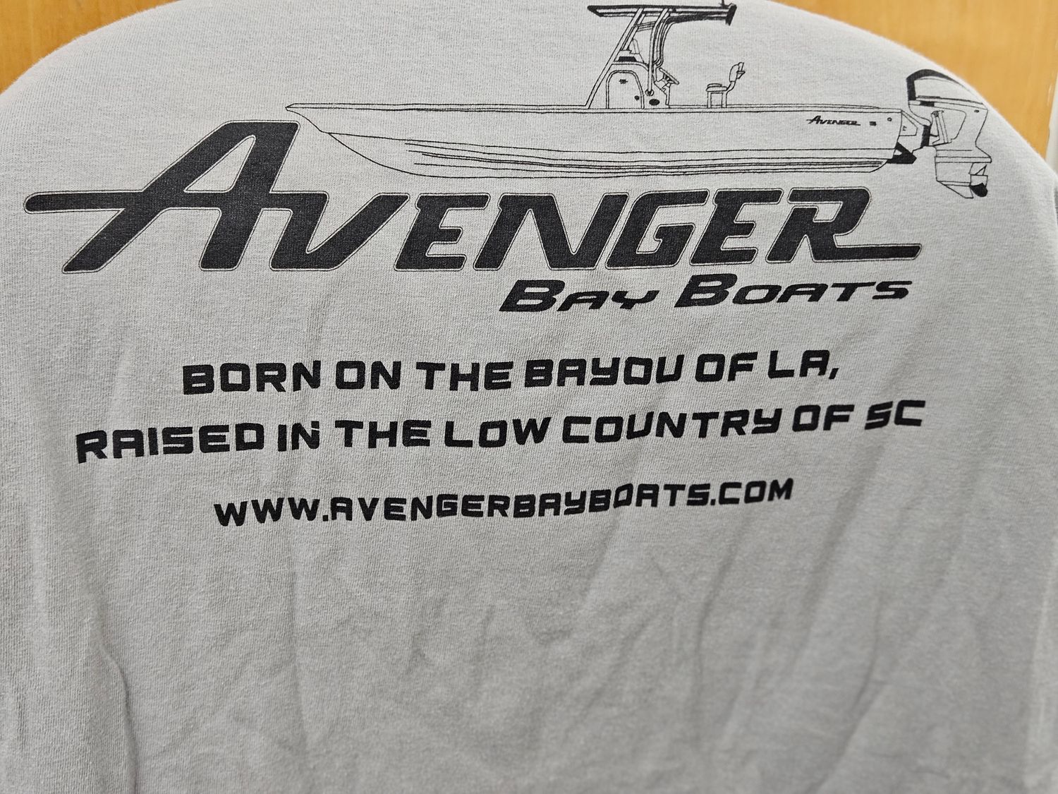 AVENGER SHORT SLEEVE TEE HEATHER GRAY