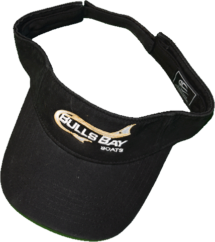 Bulls Bay Black Visor