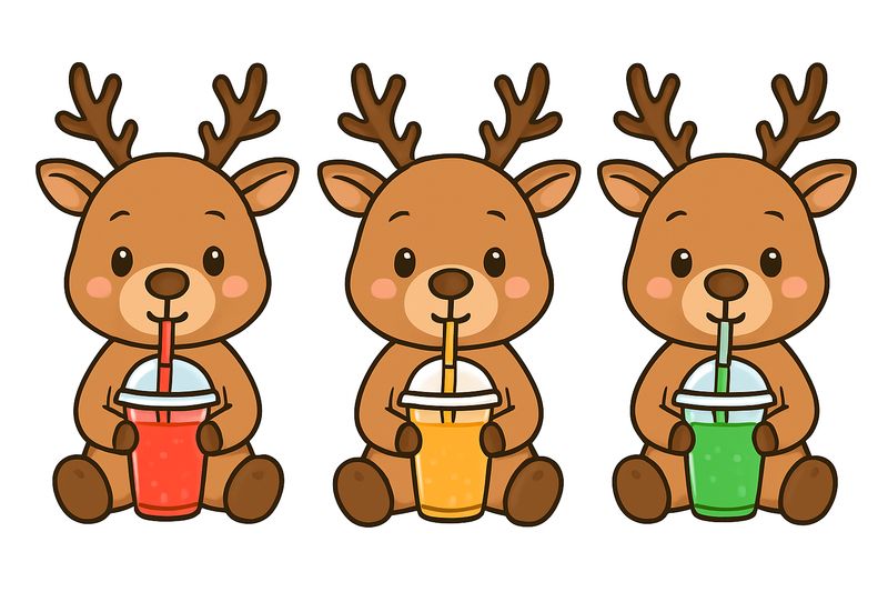Christmas Hydrations - Set of 4