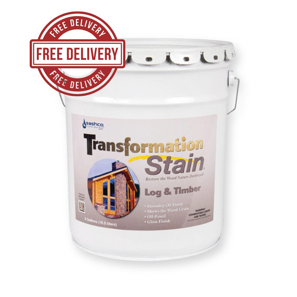 5 Gallon Transformation Log & Timber Stain® + Flex Tint® Bundle