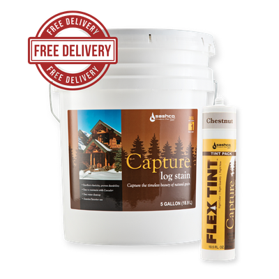 5 Gallon Capture® Log Stain - Flex Tint® Bundle