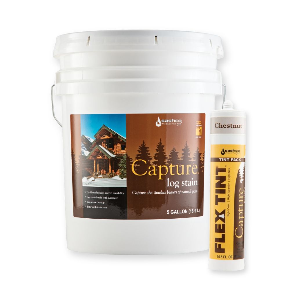 5 Gallon Capture® Log Stain - Flex Tint® Bundle