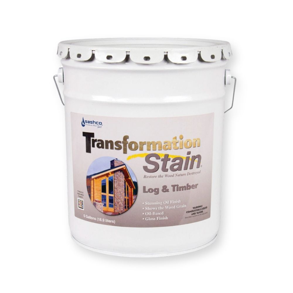 5 Gallon Transformation Log & Timber Stain® + Flex Tint® Bundle