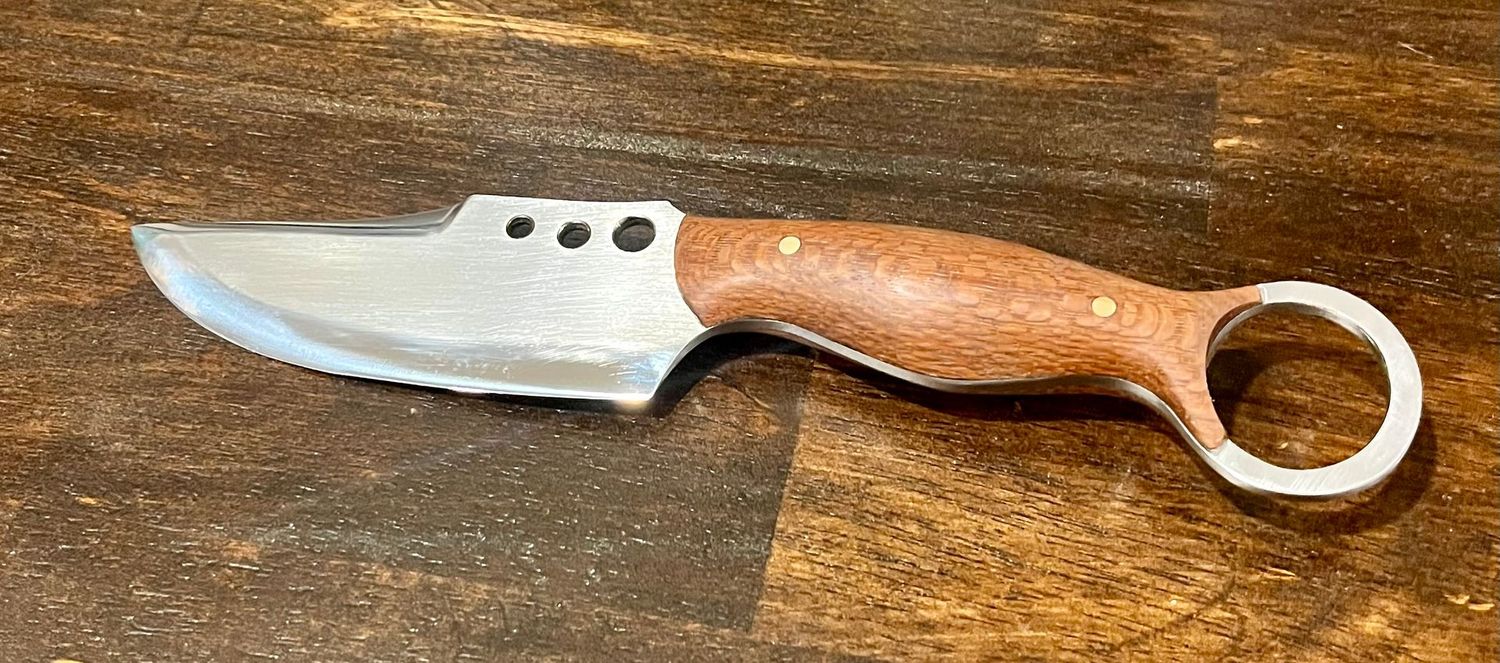 Bobcat - Leopardwood Handle