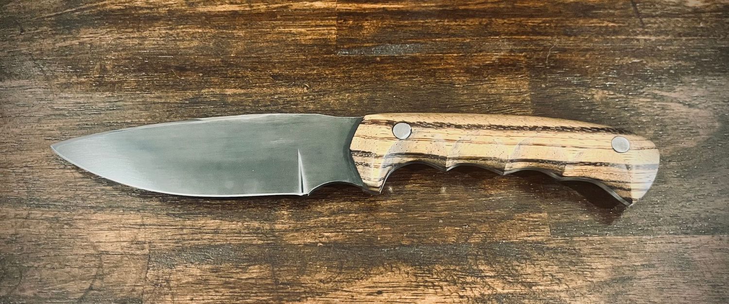 5 5" Blue Steel Knife
