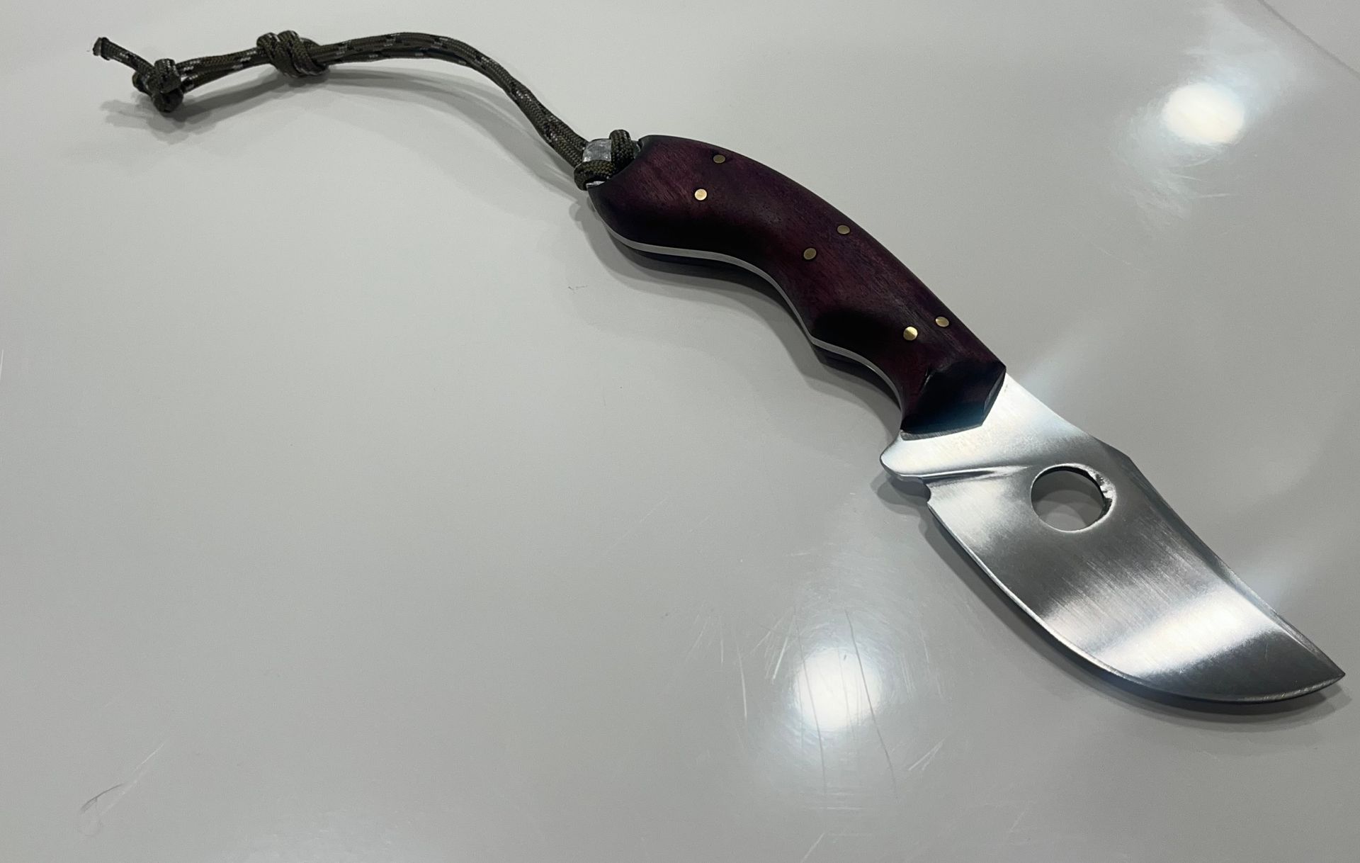 Skinning Knife - Purple Heart