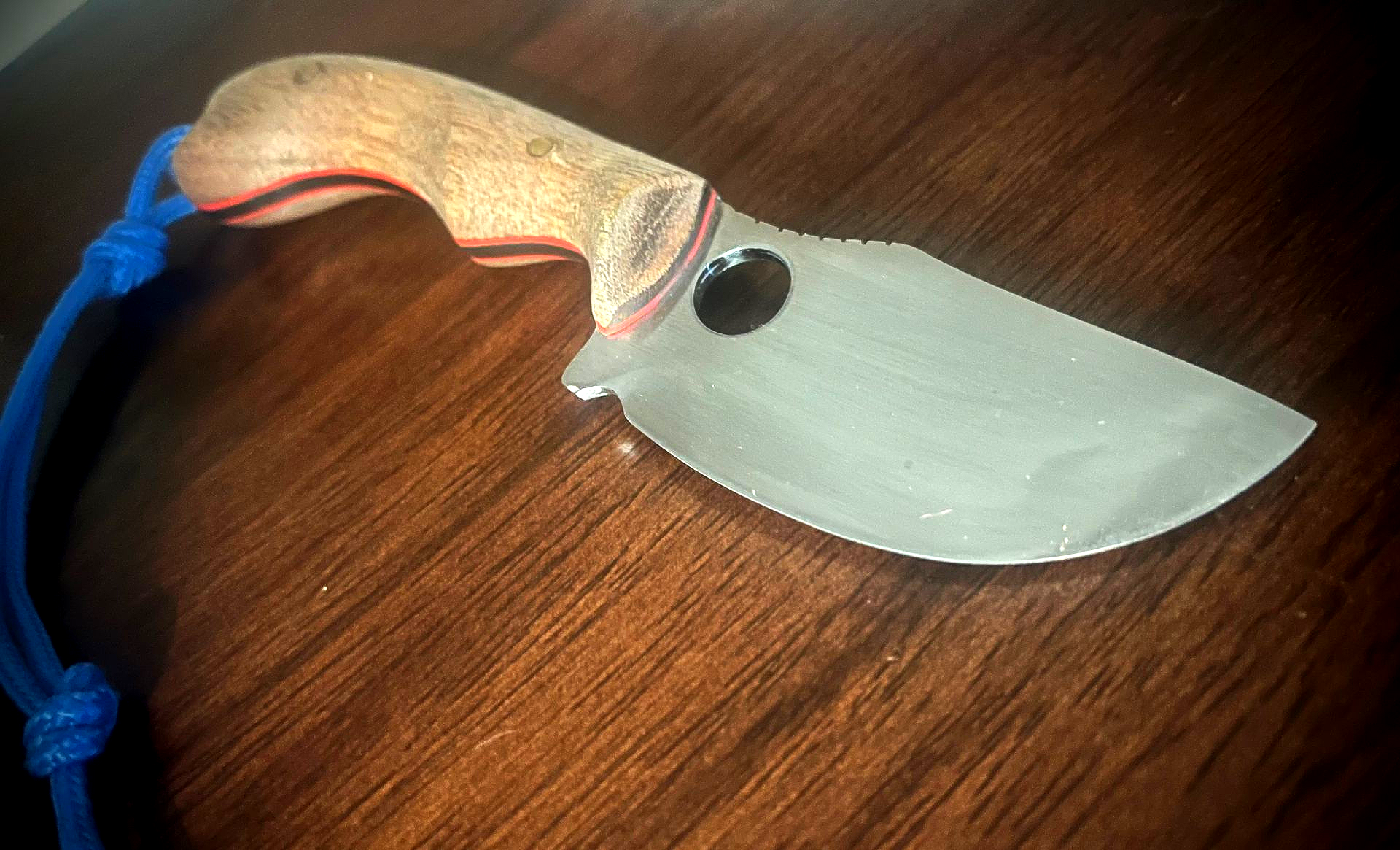 Red Moses Skinning Knife