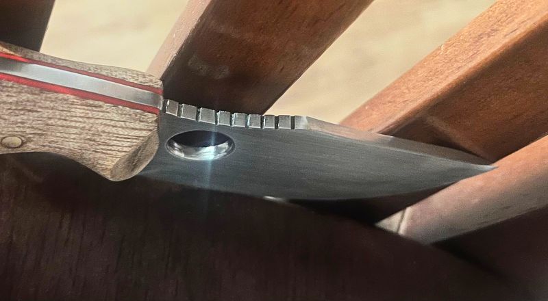 Red Moses Skinning Knife Red Moses Skinning Knife