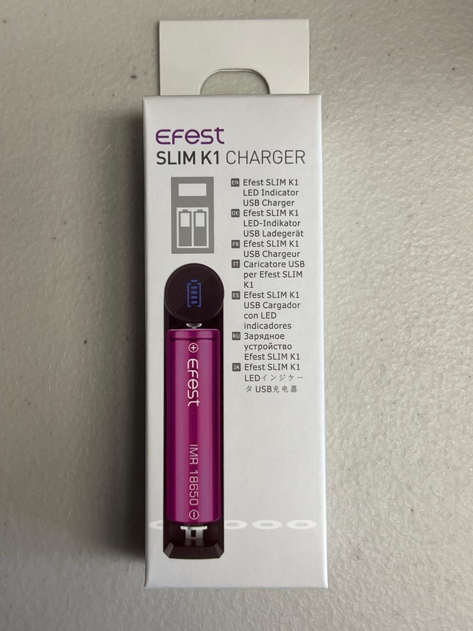 Efest SLIM K1 Intelligent Charger