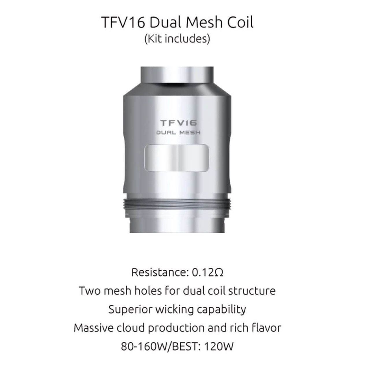 Smok TFV16 Mesh Coil 3pk