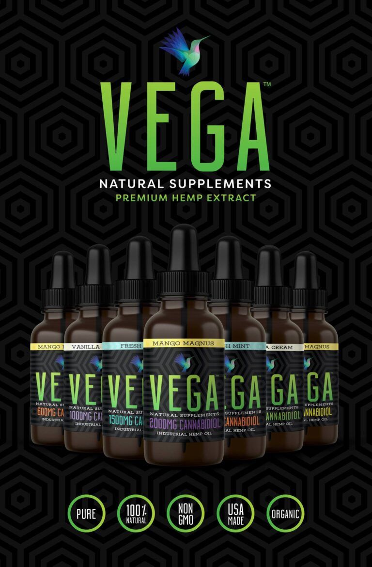 Vega Natural CBD Vapeable &amp; Sublingual
