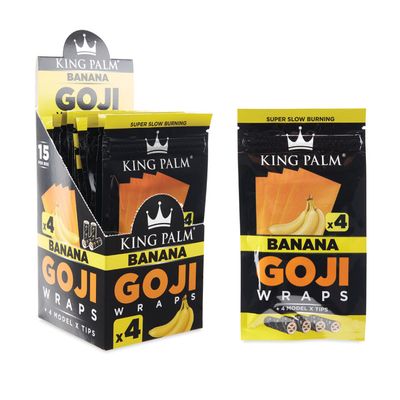King Palm Exotic Goji Wraps 4ct